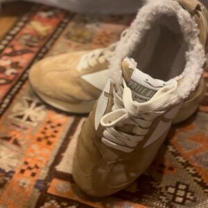 Voile Blanche shearling lined sneakers